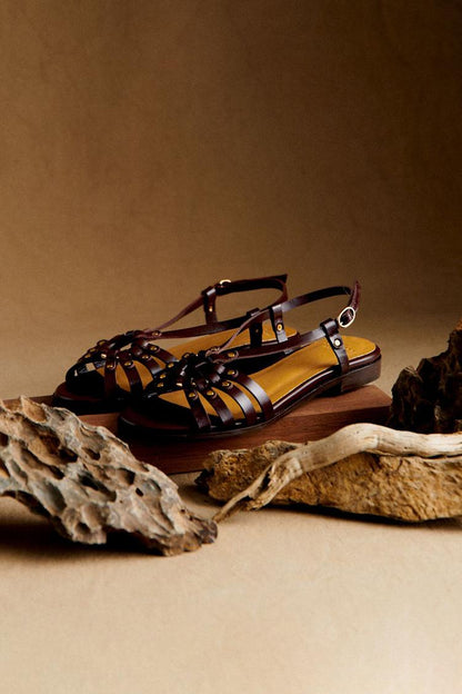 Bianca | Ambachtelijke Sandalen Aarde van de Zomer
