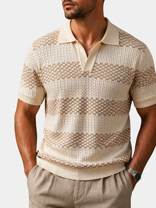 PIERRE | GEWOVEN POLO