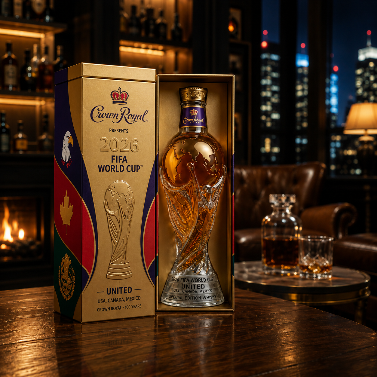 2026 World Cup Editie | Whisky Decanteerder