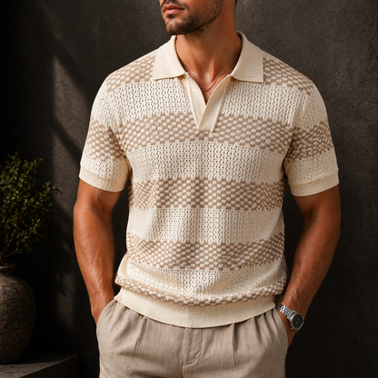 PIERRE | GEWOVEN POLO