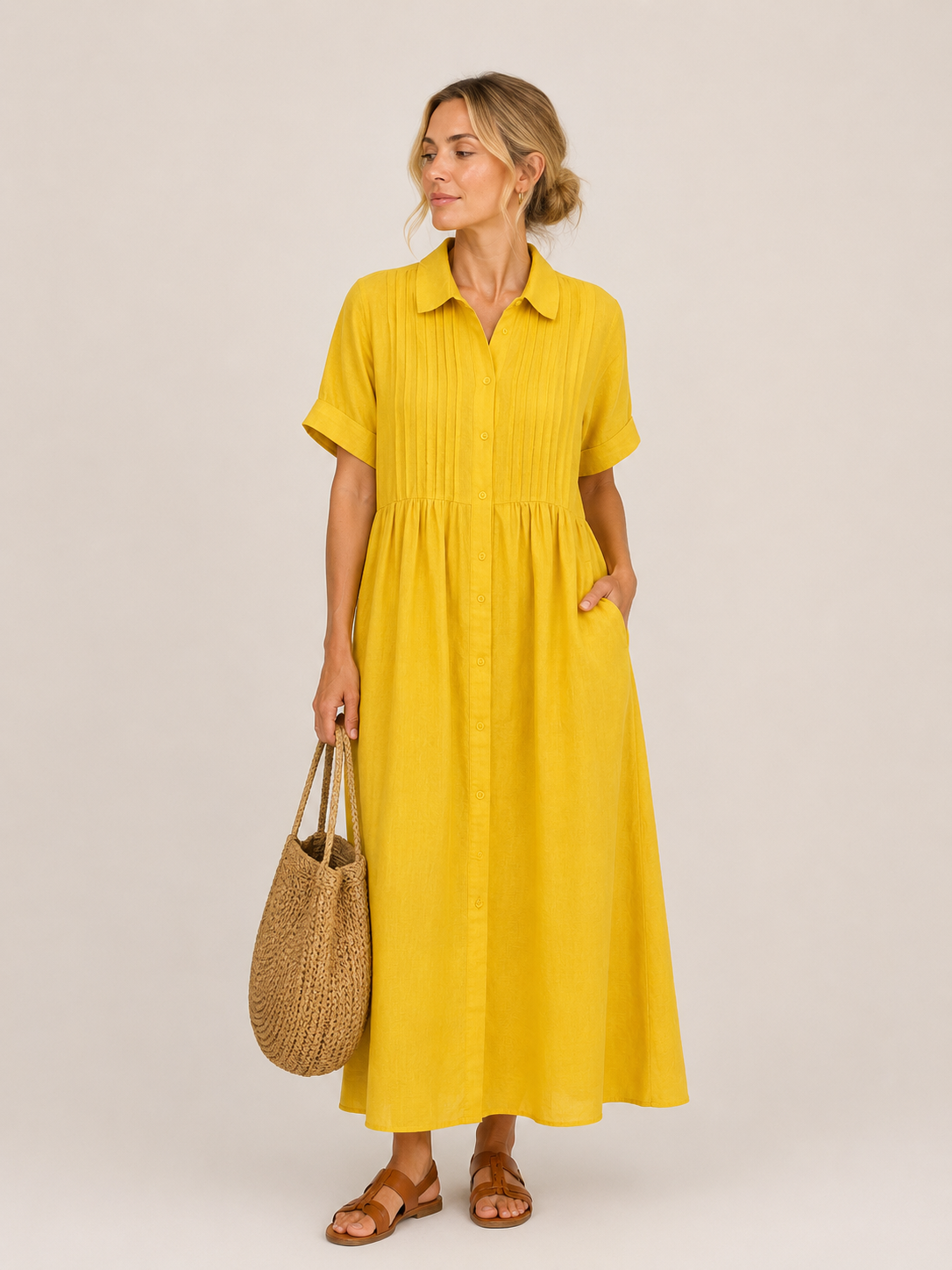 Capri | Midi Jurk