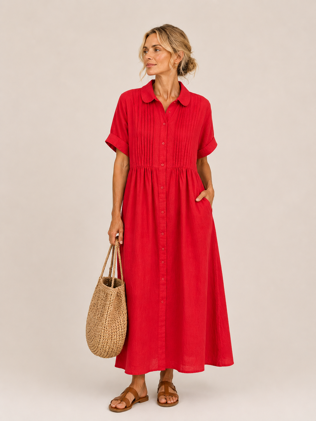 Capri | Midi Jurk