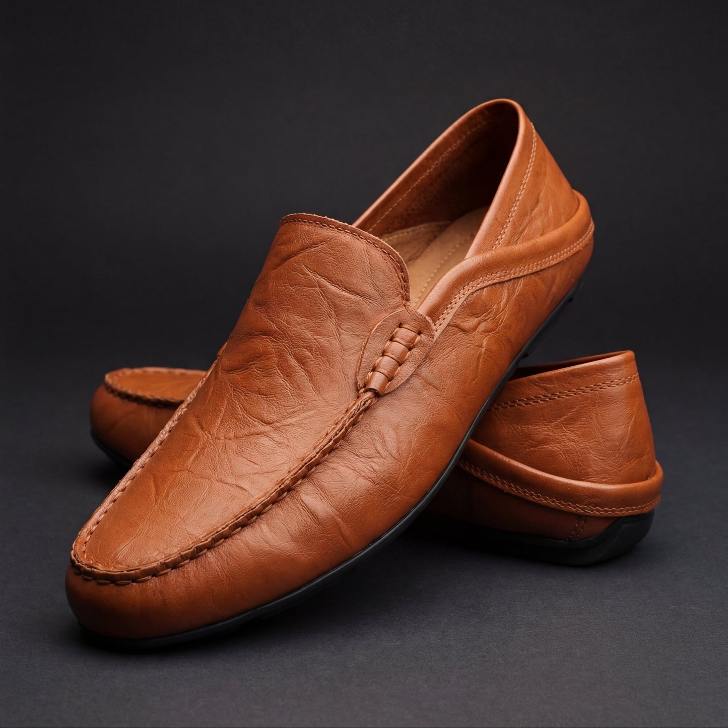 FLORENCE | LEREN MOCASSINS