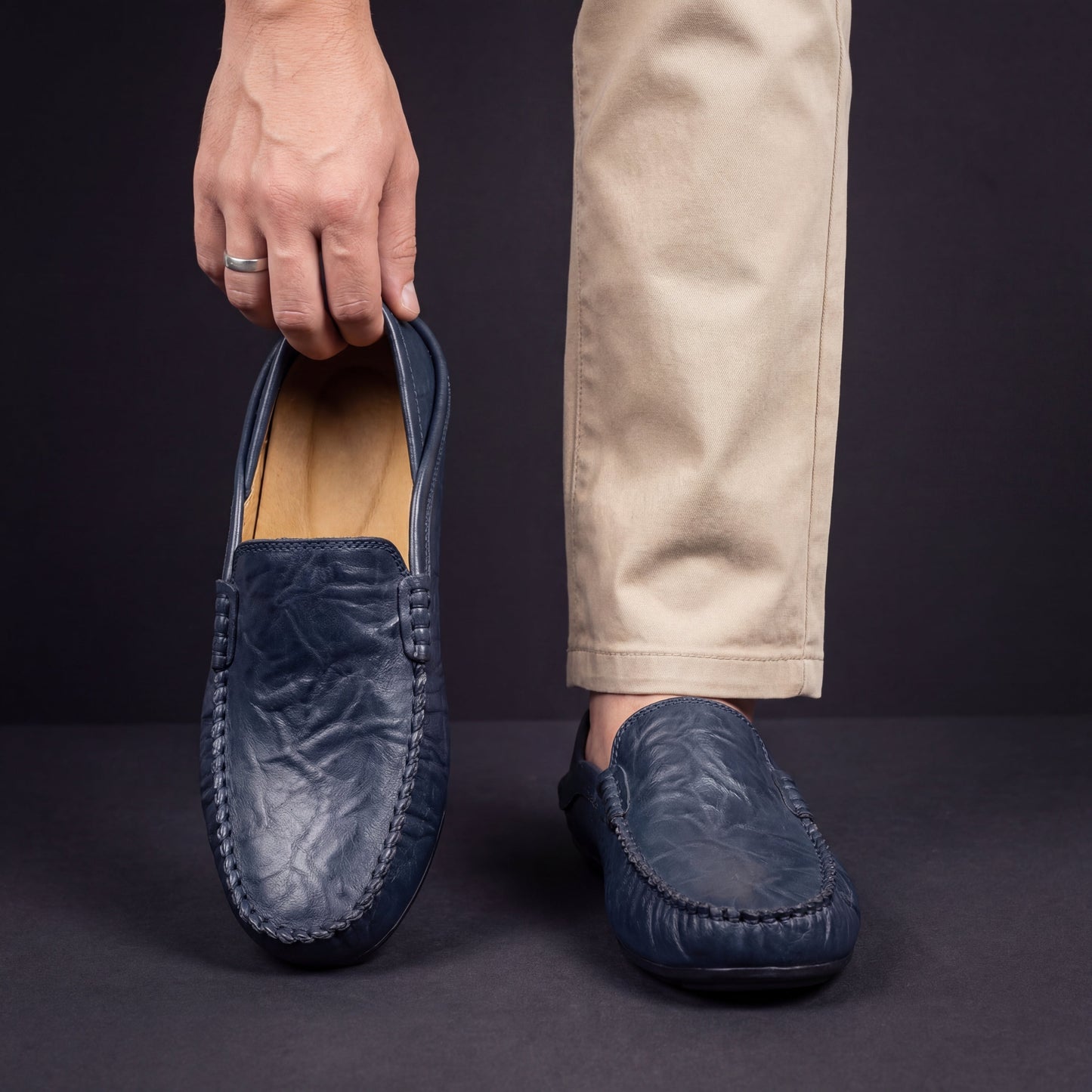 FLORENCE | LEREN MOCASSINS