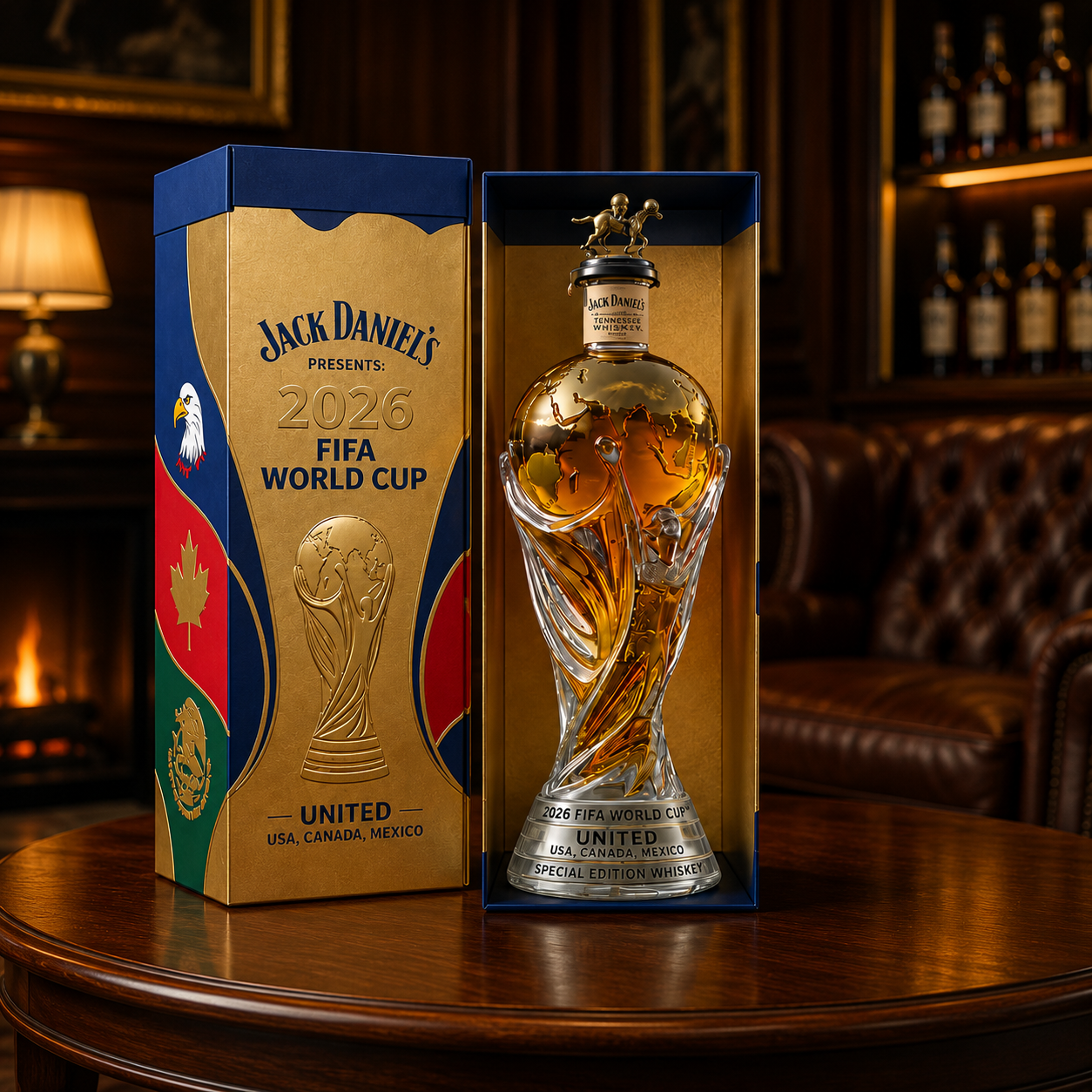 2026 World Cup Editie | Whisky Decanteerder