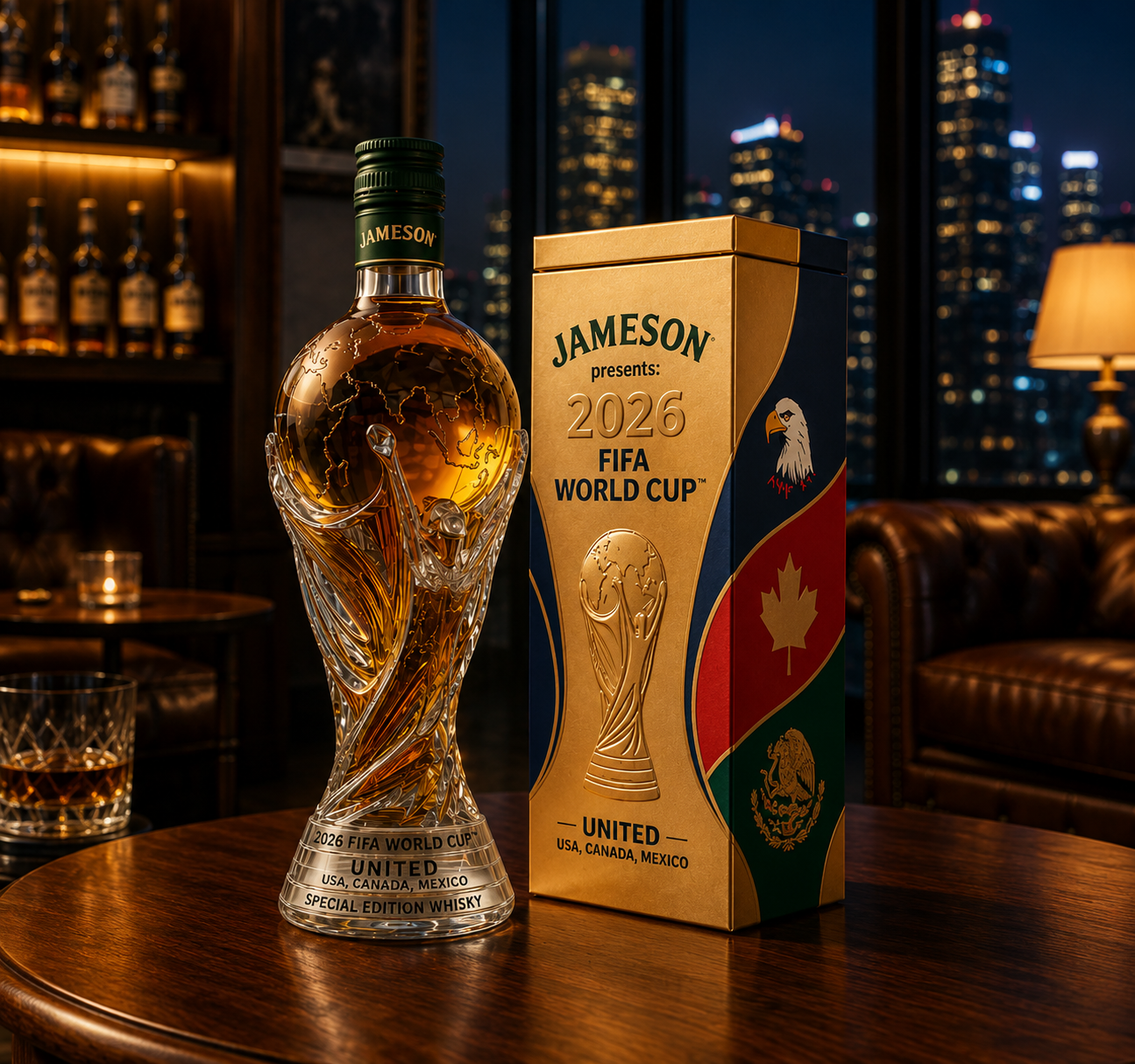2026 World Cup Editie | Whisky Decanteerder